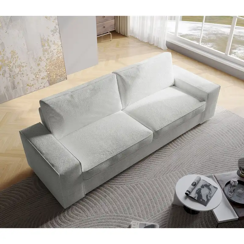 80 Modern Loveseat Couch 3 Seater Sofa