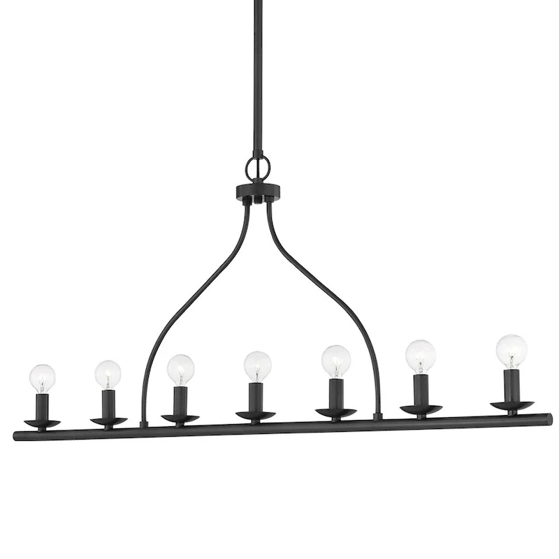 Mitzi by Hudson Valley Kendra 7-light Linear, Island Pendant