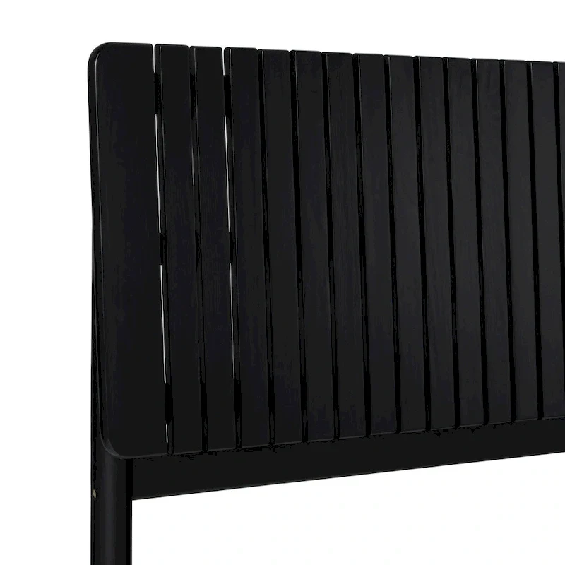 Middlebrook Designs Slatted Headboard Modern Queen Bed