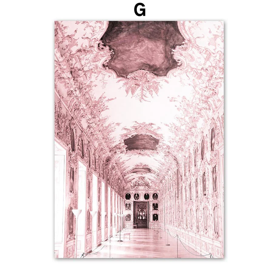 HULIANFU Pink Flower Dahlia Peony Coral Corridor Quotes Wall Art Canvas Painting Nordic Posters And Prints Wall Pictures For Living Room - Deanwangkt
