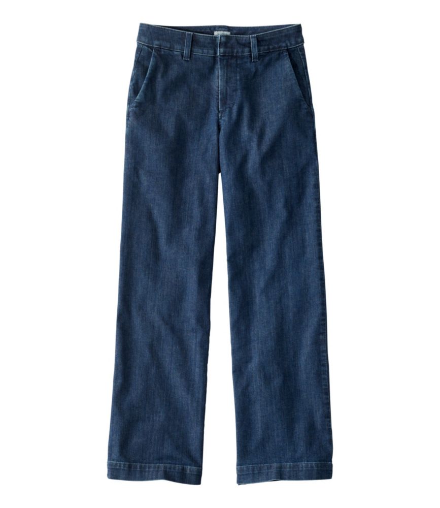 Women's True Shape Jeans, High-Rise Wide-Leg Trouser