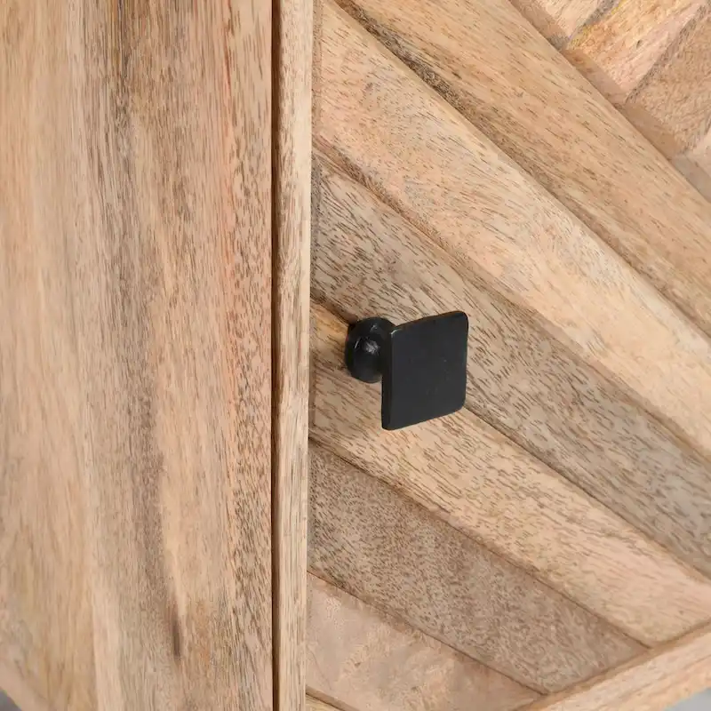 Christopher Knight Home - Harper Handcrafted Natural Finish Solid Wood Nightstand with Drawer