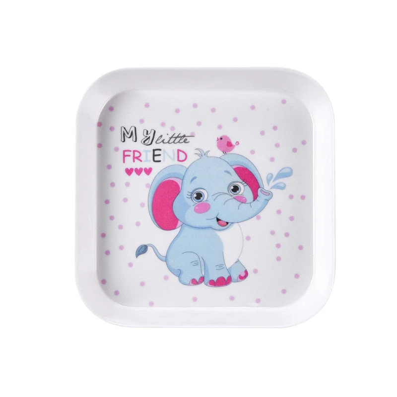 HULIANFU Snack Platter Snack Dish Small Bone Dish Spit Bone Dish Melamine Plate Small Plate Household Bone Bone Small Dish Cake Plate - Deanwangkt