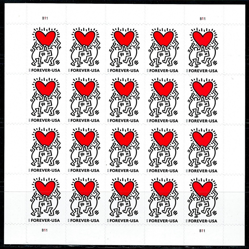Love 2025, (Sheet of 20) - TWENTYSTAMPS