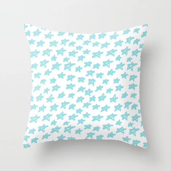 HULIANFU Super Hot Hipster Light Blue Green Mint Cushion Cases Modern Geometry Print Boho Decorative Pillowcase Sofa Couch Throw Pillows - Deanwangkt