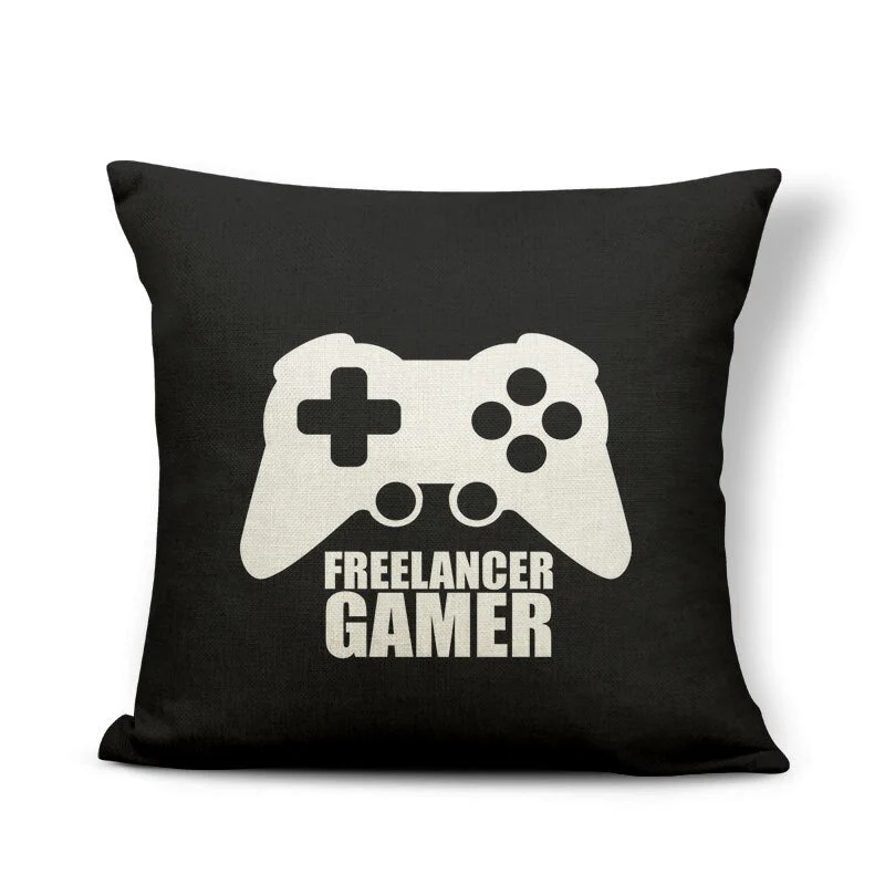 HULIANFU Super Hot Game Fans Video Gamepads Cushion Cases Retro Games Decorative Pillows Case Livingroom Sofa Couch Bed Car Throw Pillows - Deanwangkt
