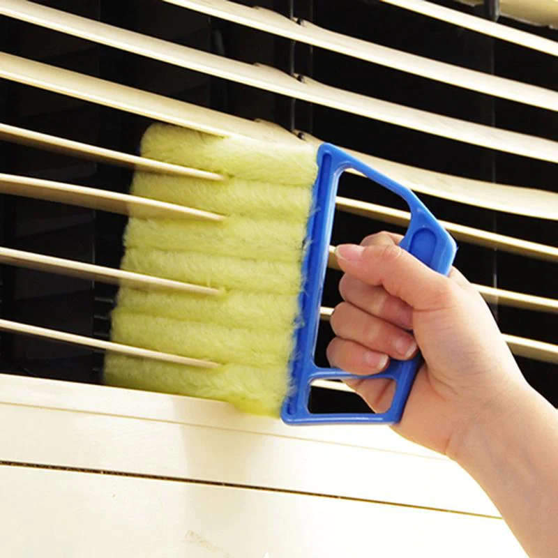 HULIANFU Microfibre Venetian Blind Cleaner Window Conditioner Duster Shutter Clean Brush washable venetian blind blade cleaning cloth - Deanwangkt