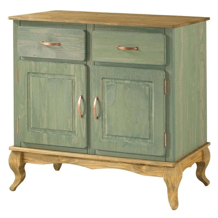 Wood Buffet Sideboard Green