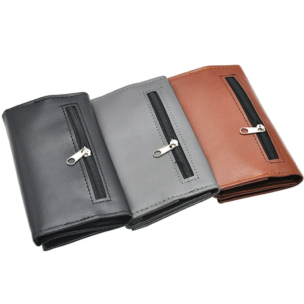 HULIANFU Tobacco Pouch Case Bag PU Leather Pipe Cigarette Holder Smoking Paper Holder Case Wallet Bag Portable Tobacco Storage Bag - Deanwangkt