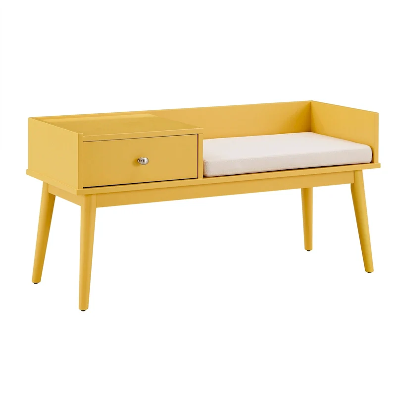 Niklas 1-drawer Cushioned Entryway Bench iNSPIRE Q Modern