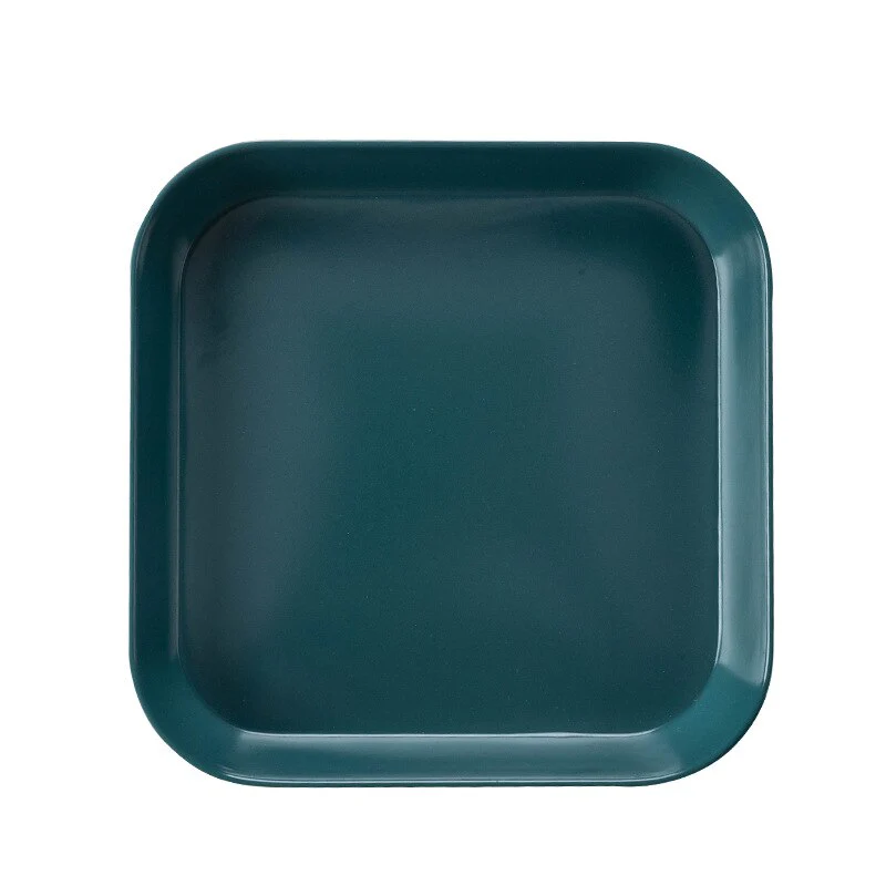 HULIANFU Snack Platter Snack Dish Small Bone Dish Spit Bone Dish Melamine Plate Small Plate Household Bone Bone Small Dish Cake Plate - Deanwangkt