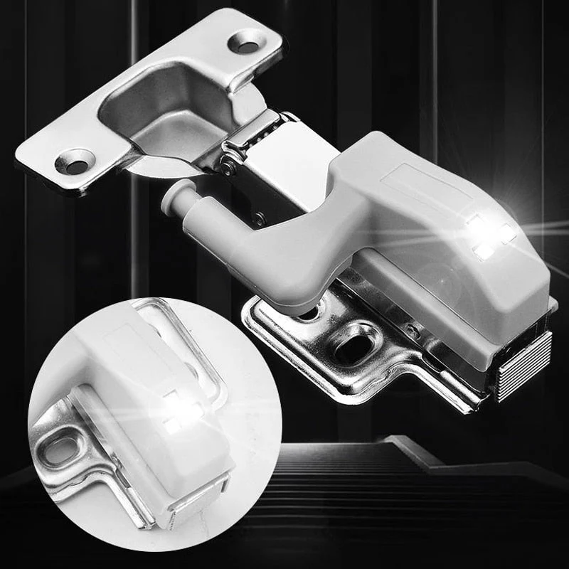 HULIANFU Universal LED Inner Hinge Lamp Cabinet Induction Lights  Wardrobe Cupboard Sensor Lights Bedroom Kitchen Closet Night Lamp - Deanwangkt