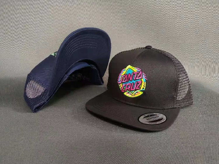 HULIANFU Santa cruz Baseball Caps for men Sun Hat women  Independent Peaked Hip hop Flip Skateboard Snapback Adjustable Casual Outdoor - Deanwangkt