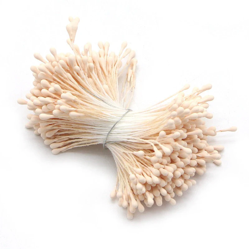 HULIANFU 2026  Lucia Crafts 144/420/600/1000pcs /Lot  Flowers Stamen 2mm  DIY Artificial Flowers  Wreath For Wedding Party Home Decor  D0401 - Deanwangkt