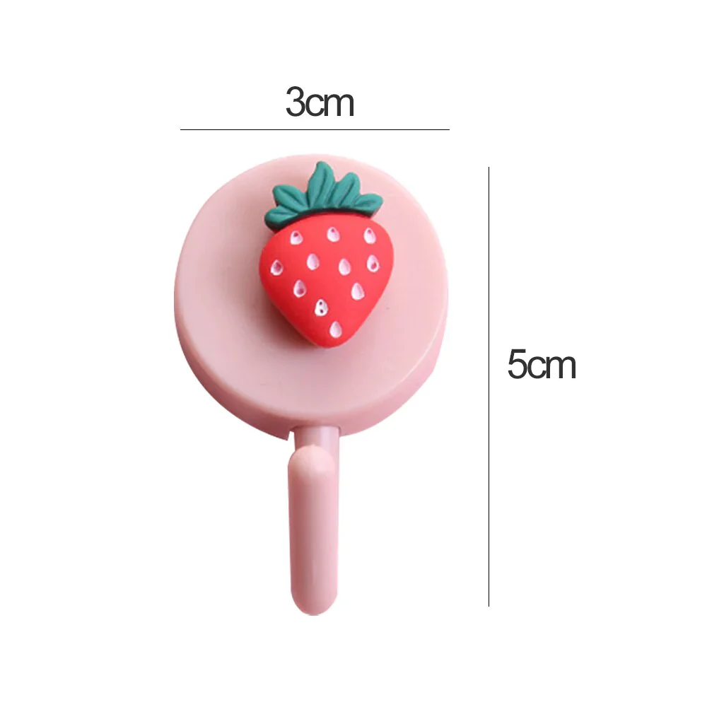 HULIANFU New Cute Animal Wall Hook for Key Holder Coat Towel Hanging Plastic Mask Holder Bathroom Organizer Wall Decor Home Accessories - Deanwangkt