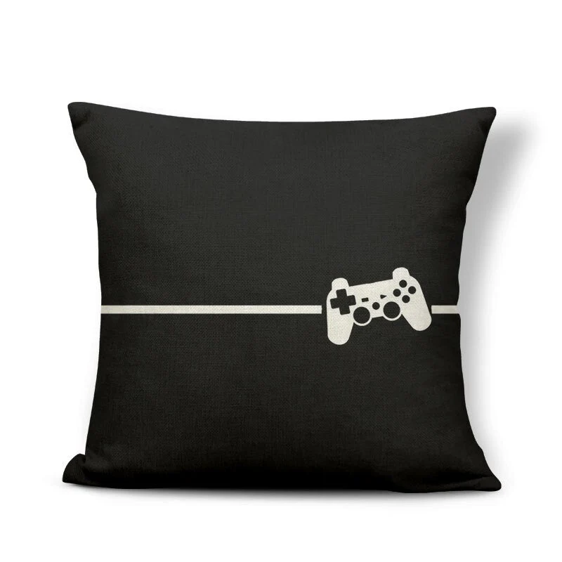 HULIANFU Super Hot Game Fans Video Gamepads Cushion Cases Retro Games Decorative Pillows Case Livingroom Sofa Couch Bed Car Throw Pillows - Deanwangkt