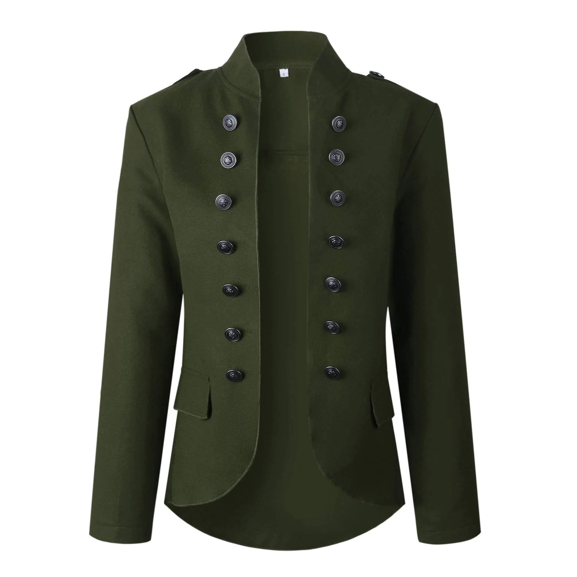 hulianfu hulianfu Casual Buttons Design Long Sleeve Coat(3 Colors Extra Offer) - Deanwangkt
