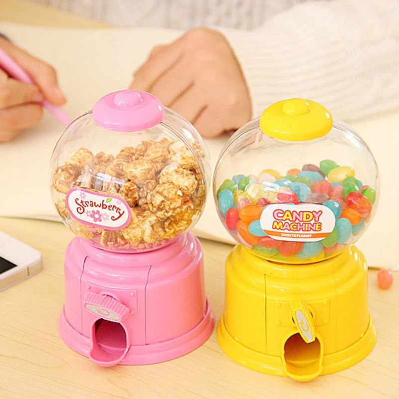 HULIANFU Korean Vending Sweets Candy Machine Piggy Bank Deposit Box Children  Money Saving Bank Alcancia Piggy Kids Lovers Gift - Deanwangkt