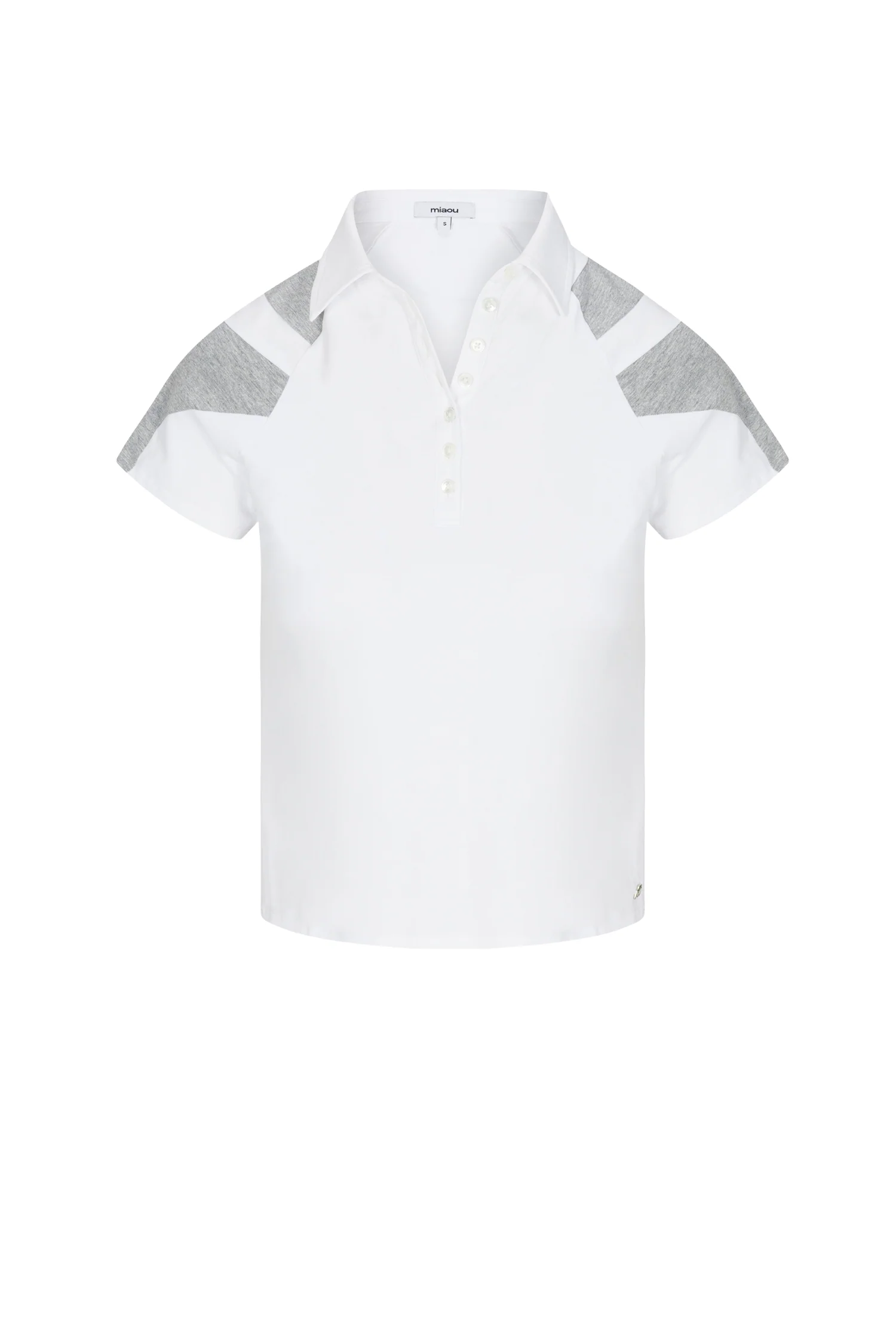 PAIGE POLO - WHITE