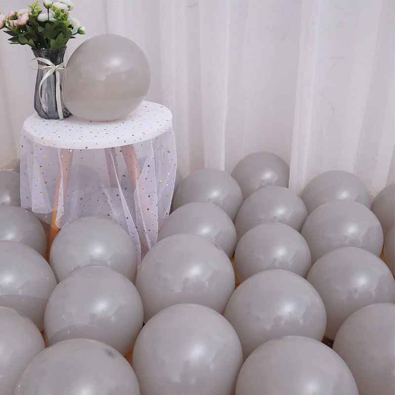 HULIANFU Latex Balloons 10 inch Large Helium Party Balloons for Wedding Birthday Party Supplies Ceremony Decorations 30/50/100 pcs - Deanwangkt