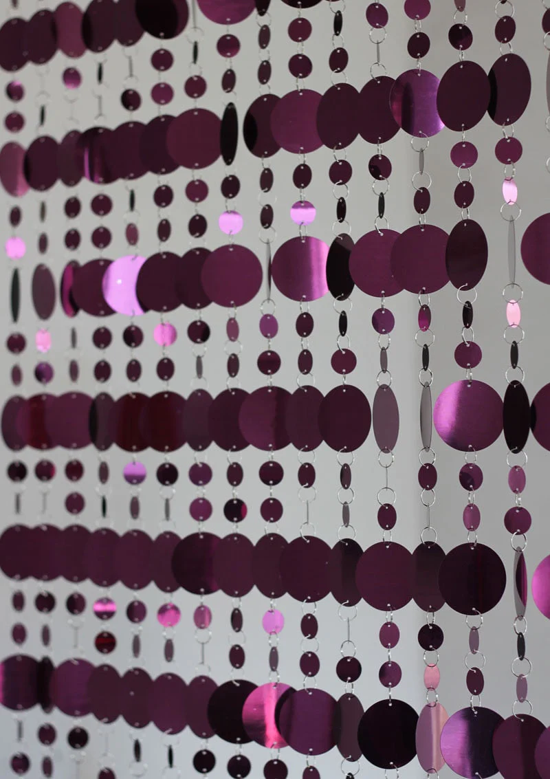 HULIANFU PVC sequins Curtains  Household items partitions Plastic curtain Home supplies Festive wedding decoration - Deanwangkt