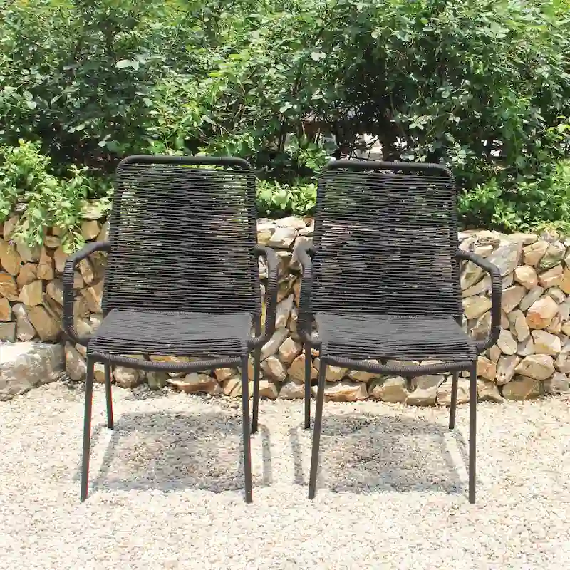 Palaio Chair - Black (Set of 2)