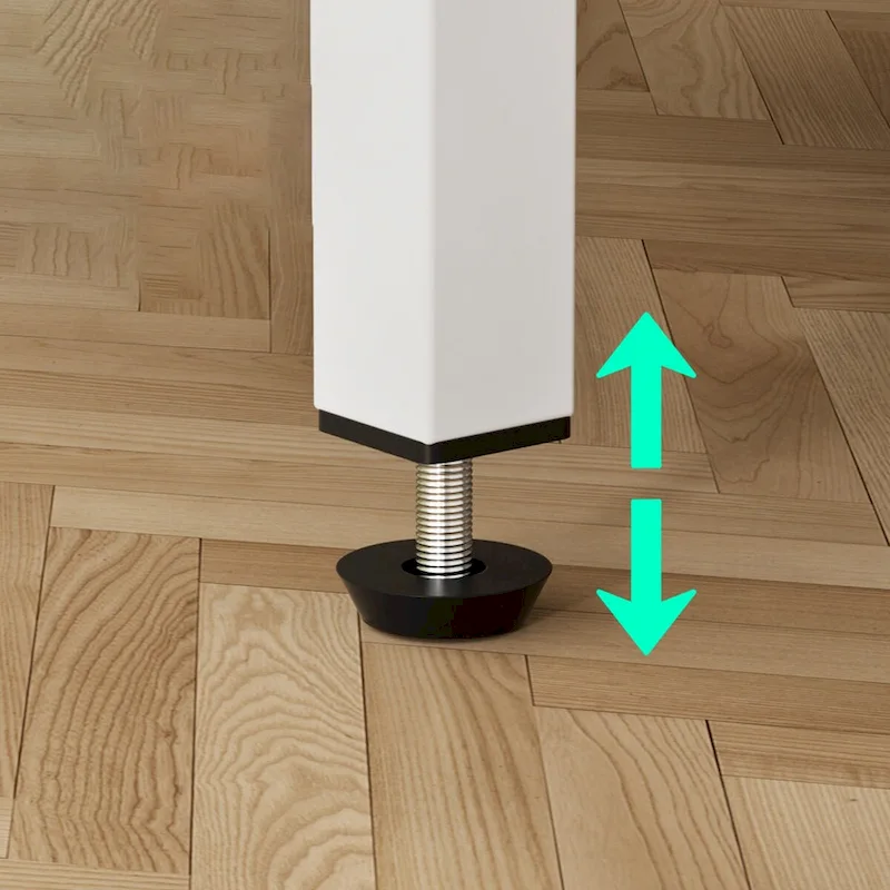 Gaming Desk with Hutch and Drawers, Office Computer Desk with Charge Station and LED Light