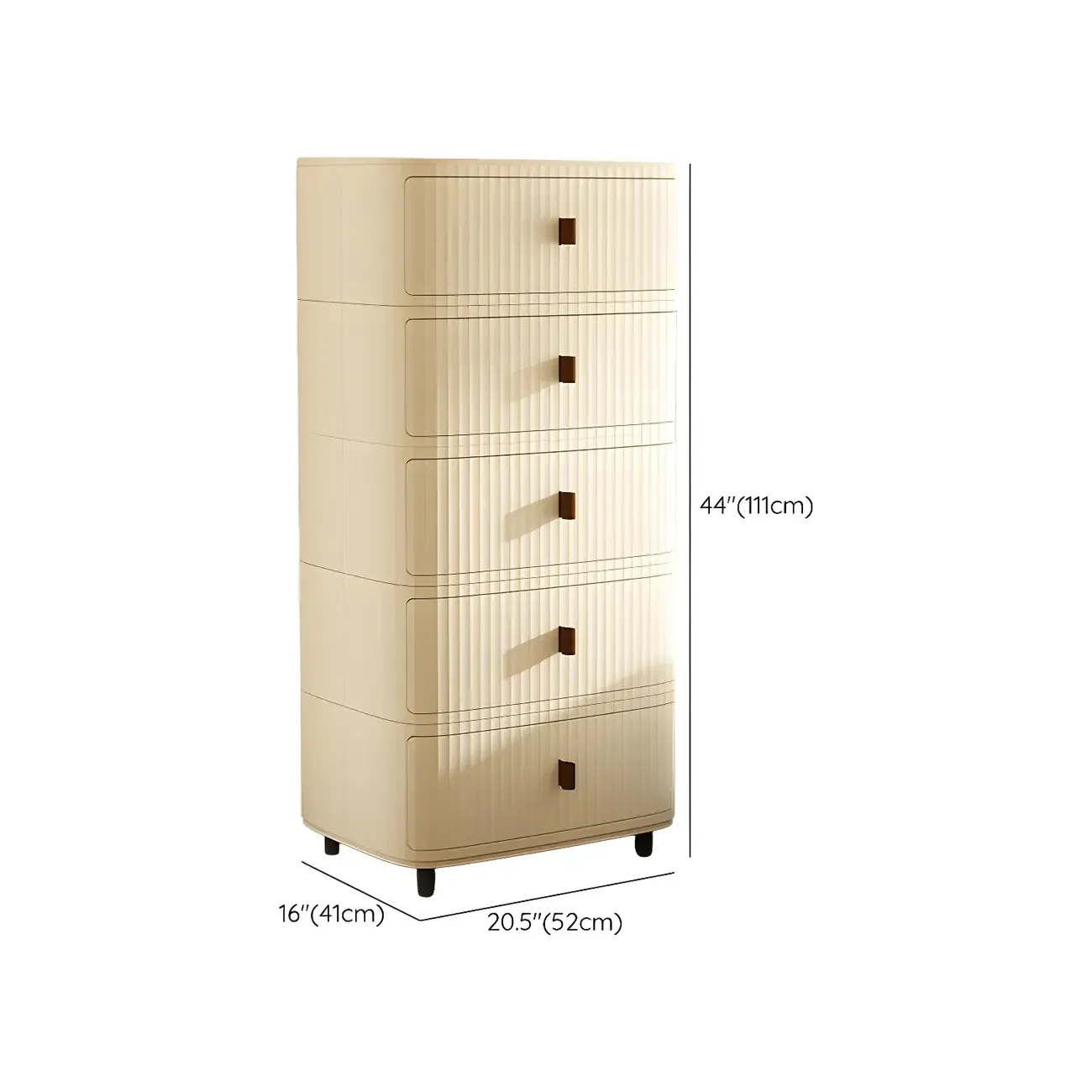 Modern Black And White Grid Top Nightstands with Drawers