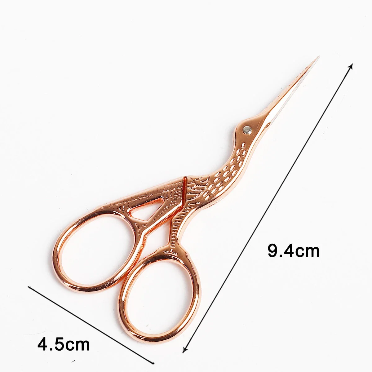 HULIANFU Vintage Stainless Steel Tailor Yarn Trim Cut cross stitch Scissor fabric Needlework Embroidery Thread knitting tool Sewing Tool - Deanwangkt