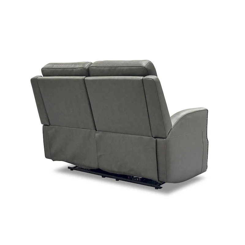 Maxwellton Cedar Power Reclining Loveseat with Power Headrests and Lumbar by Flexsteel - 56 x 42 x 39