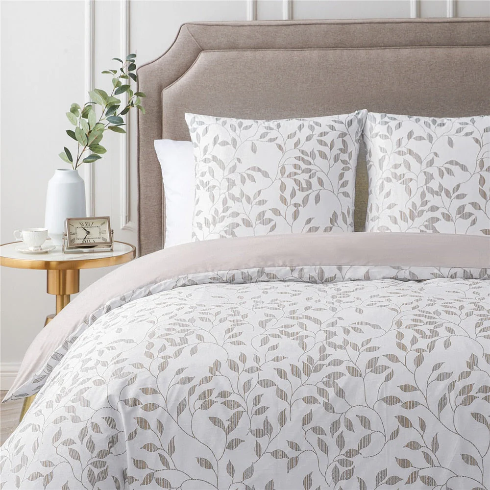 HULIANFU Topfinel Bedding Sets 100%Pure Cotton Soft Comforter Pattern Duvet Cover Pillow Shams Bedding Cover Double Single 3 PCS Bed Set - Deanwangkt