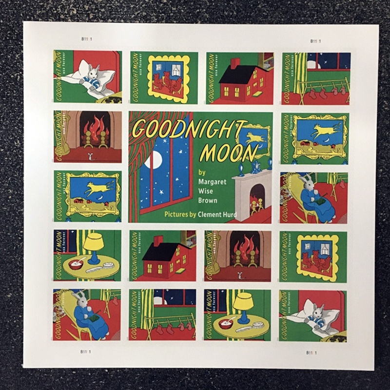Goodnight Moon 2025, (Sheet of 16) - TWENTYSTAMPS