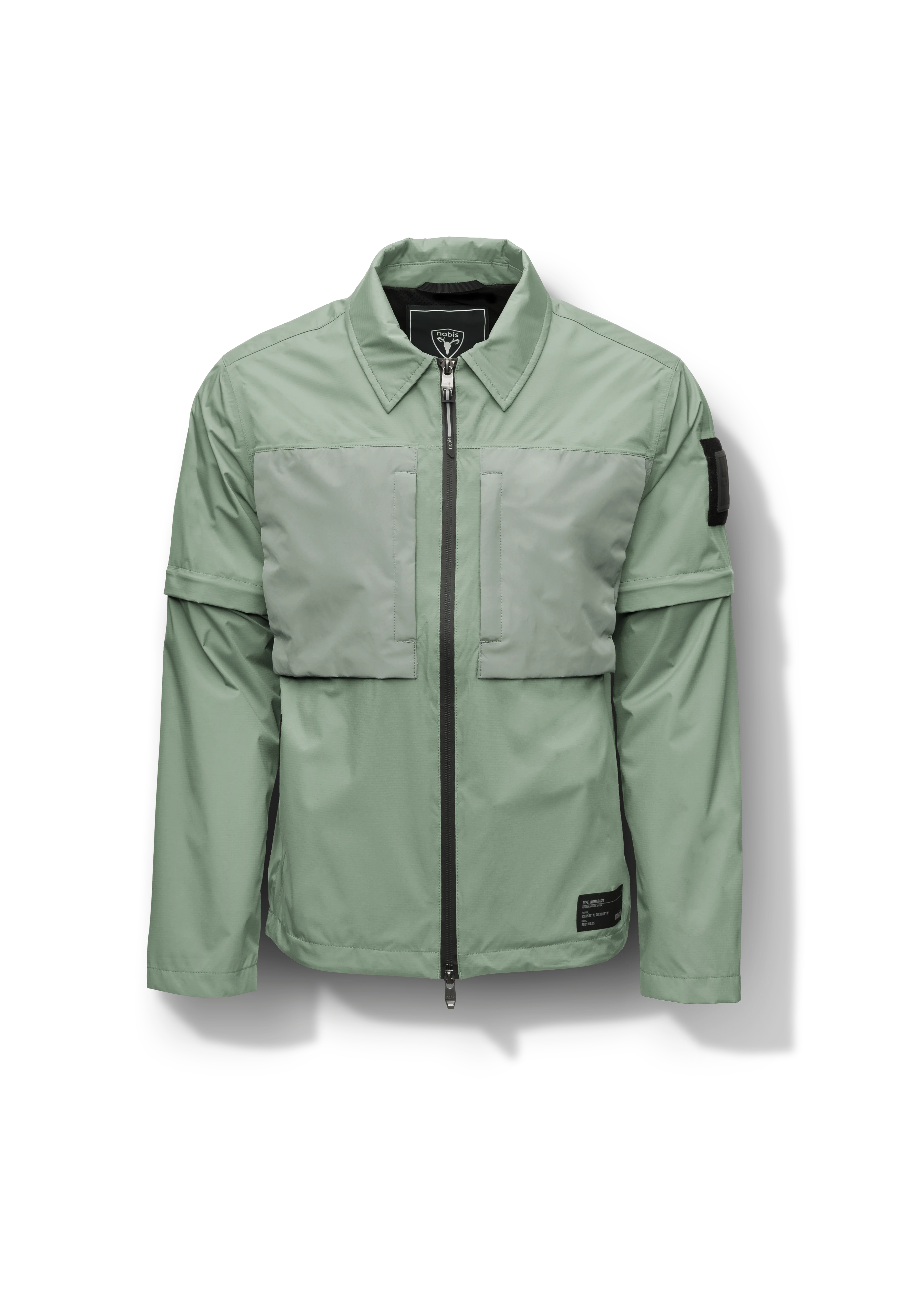 Thurlow Men's Performance Zip Off Sleeve Rain Shirt