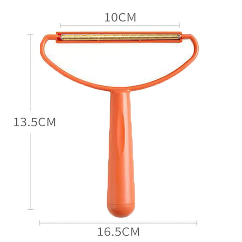 HULIANFU Portable Lint Remover Pet Hair Remover Brush Manual Lint Roller Sofa Clothes Cleaning Lint Brush Fuzz Fabric Shaver Brush Tool - Deanwangkt