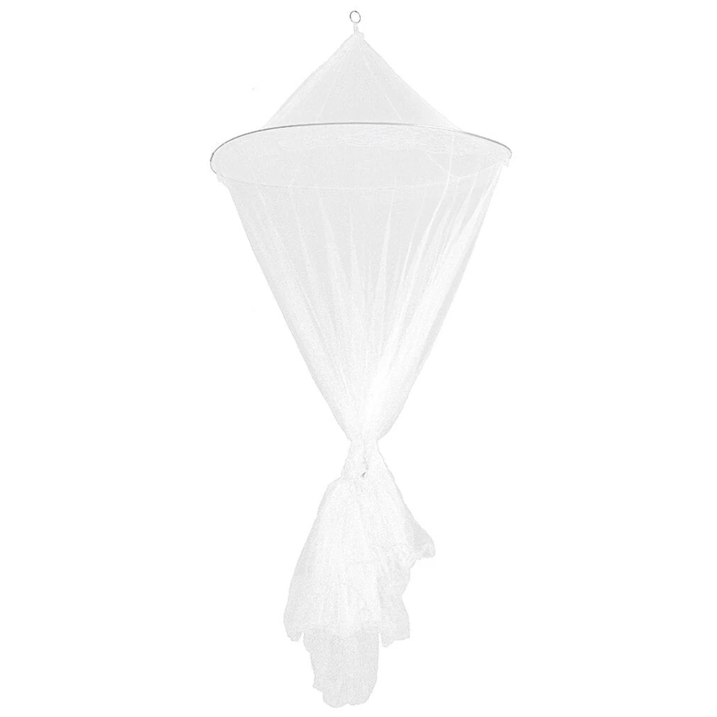 HULIANFU Summer Elgant Hung Dome Mosquito Net For Double Mesh Baby Bedroom Fabric Adults Summer Decor Polyester Home Hangin - Deanwangkt