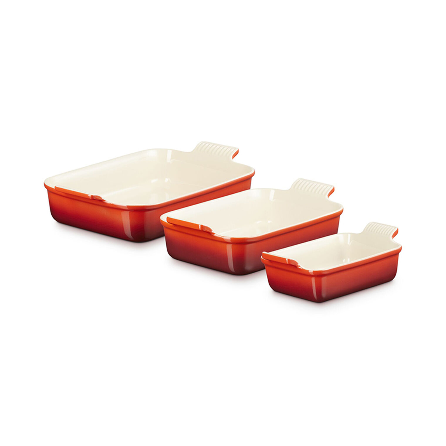 Heritage 3-Piece Rectangular Baking Dish Set