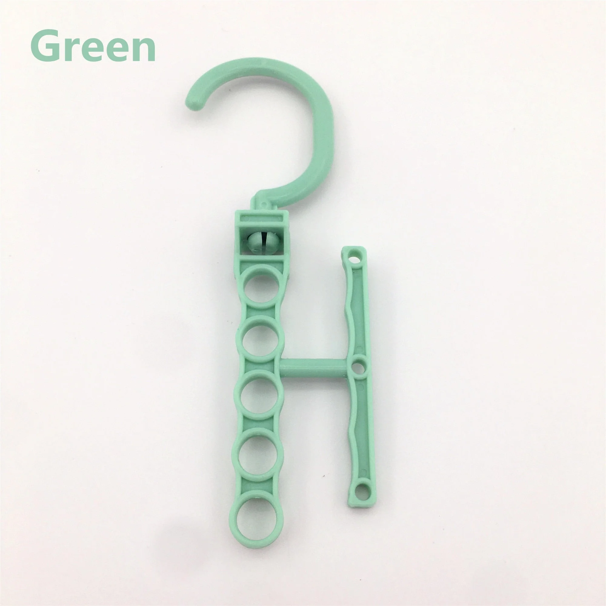 HULIANFU Magic 9-hole Support Circle Clothes Hanger Clothes Drying Rack Multifunction Plastic clothes rack Home Storage Hangers - Deanwangkt