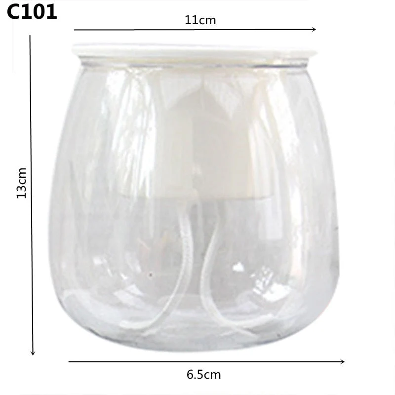 HULIANFU Self Watering Planter Pots Mini Round Design Succulent Plant Pot Indoor Home Garden Modern Decorative Pot Garden Supplies FU - Deanwangkt