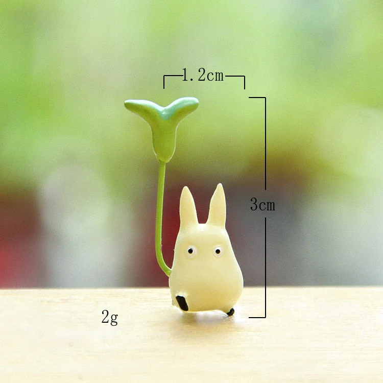 HULIANFU Resin Hayao Miyazaki Totoro Model Figurines Fairy Flower Pot Ornament Miniatures Moss Gnome Decoration Crafts Gifts Home - Deanwangkt