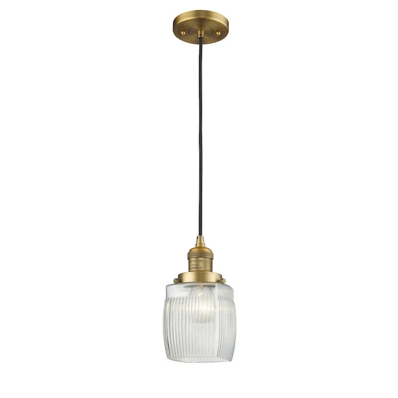 Innovations Lighting Colton Single Light 6  Wide Mini Pendant with