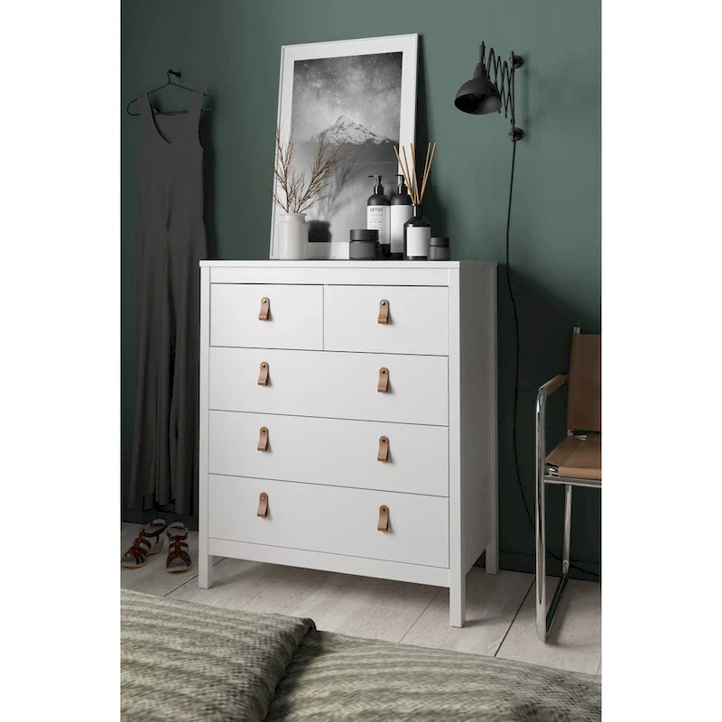 Porch & Den Madrid 5 Drawer Chest