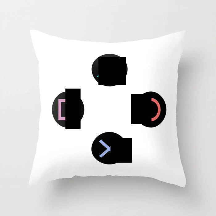 HULIANFU Super Hot Game Fans Video Gamepads Cushion Cases Retro Games Decorative Pillows Case Livingroom Sofa Couch Bed Car Throw Pillows - Deanwangkt