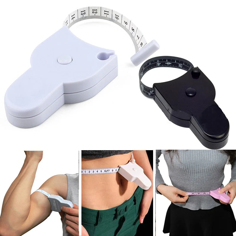 HULIANFU Self-tightening Body Measuring Ruler Sewing Tailor 150cm/60 Inch Sewing Tailor Body Measuring Measure Ruler Dressmaking - Deanwangkt
