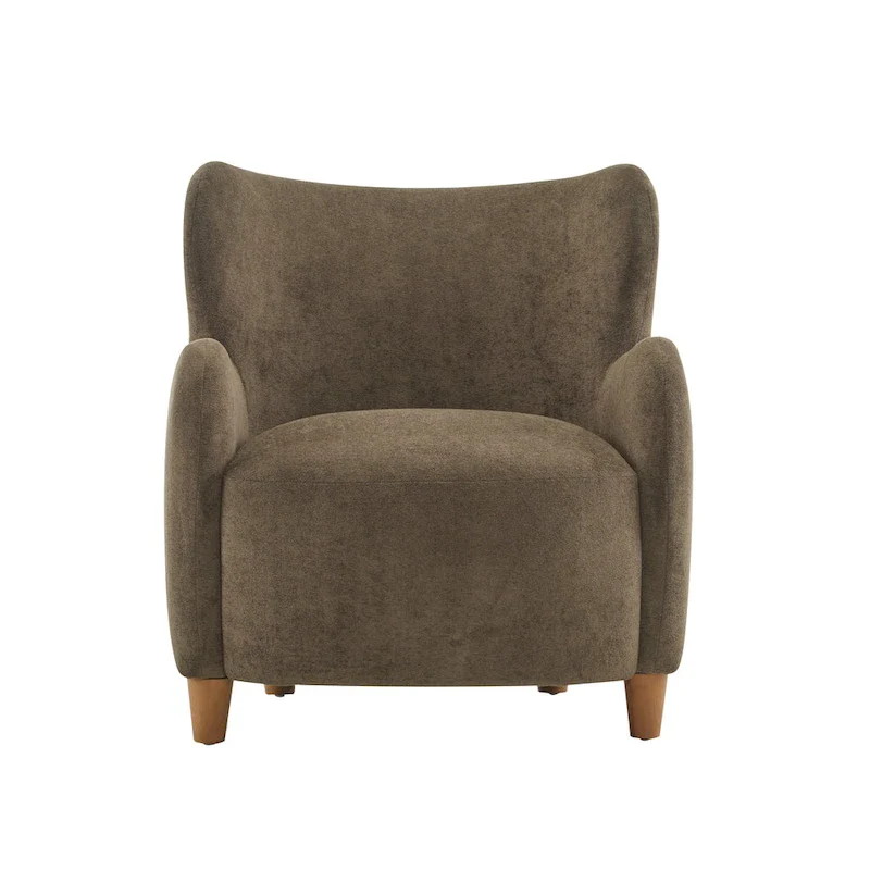 Bacho Fabric Wingback Accent Chair by Christopher Knight Home
