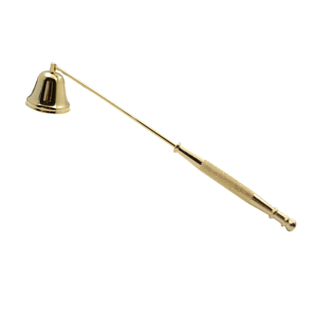 HULIANFU Vintage Metal Bell Shape Candle Snuffer Long Handle Banquet Extinguisher Candle Extinguisher Candle Wedding Home Accessories - Deanwangkt
