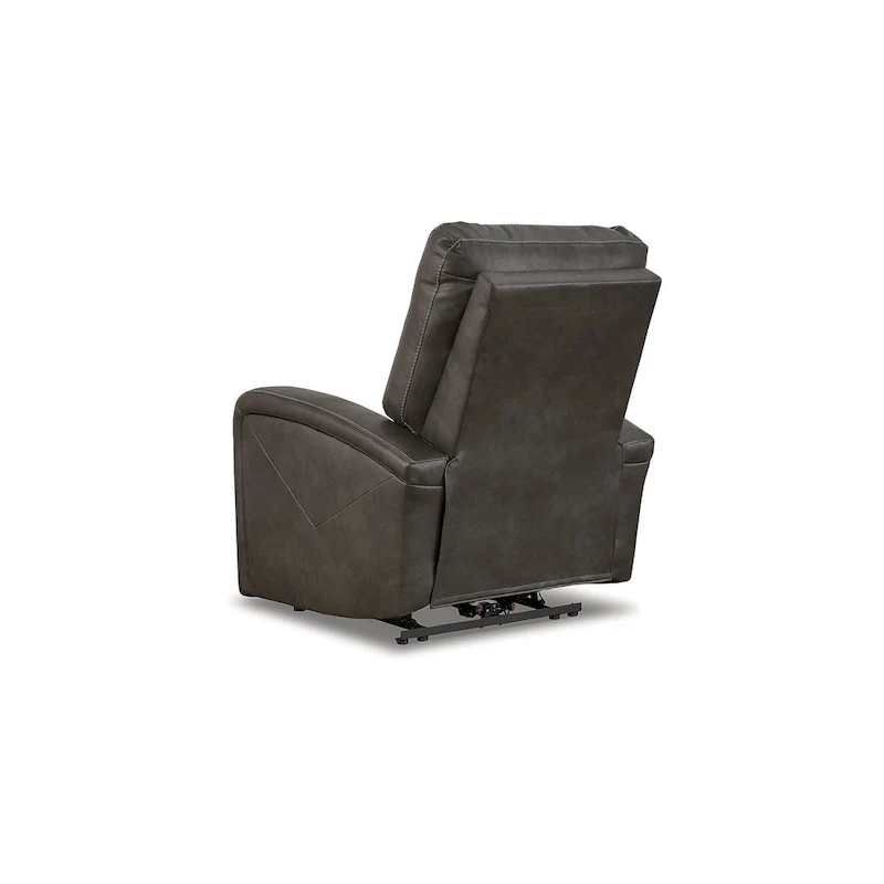 Signature Design by Ashley Ryversans Power Recliner with Adjustable Headrest
