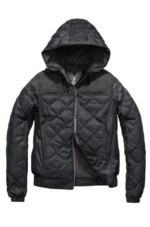 Elroy Men's Quilted Hooded Jacket