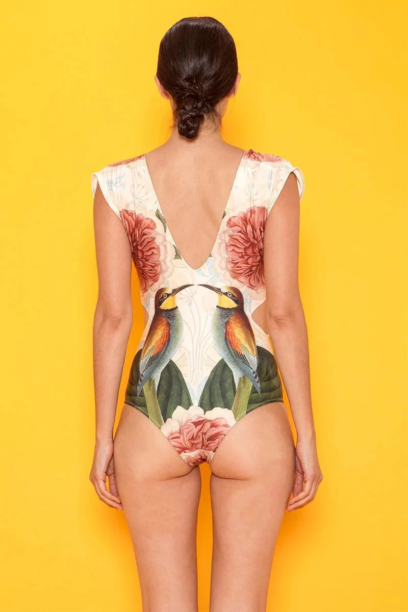 hulianfu One-piece Swimsuit( 5 colors) - Deanwangkt