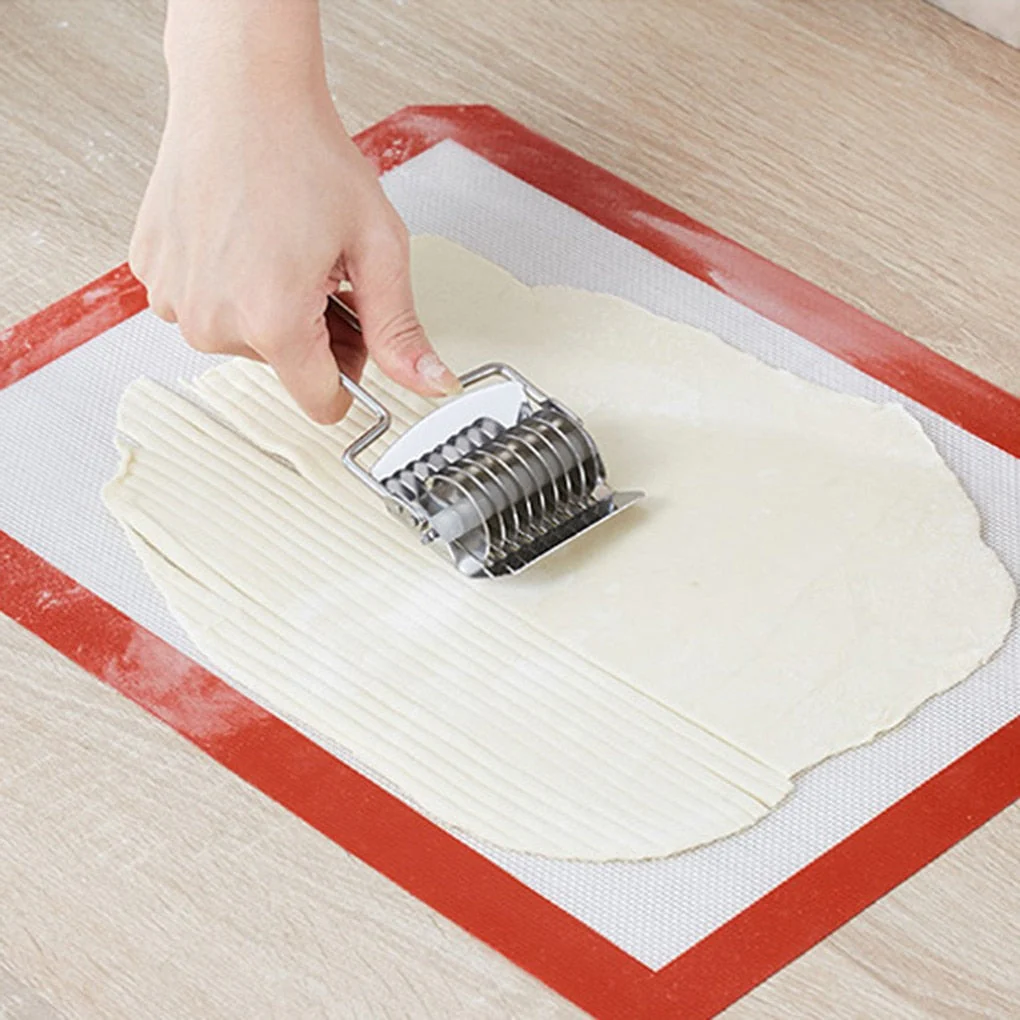 HULIANFU Pressing Machine Non-slip Handle Kitchen Gadgets Noodles Cut Knife Manual Section Shallot Cutter Spaghett Cutter Pasta Machine - Deanwangkt
