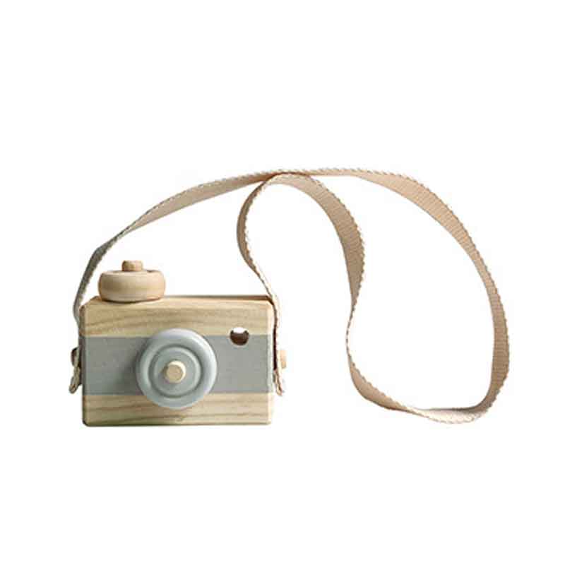 HULIANFU Nordic European Style Camera Toys Baby Kids Room Decor Furnishing Articles Child Christmas Birthday Wood Gifts - Deanwangkt